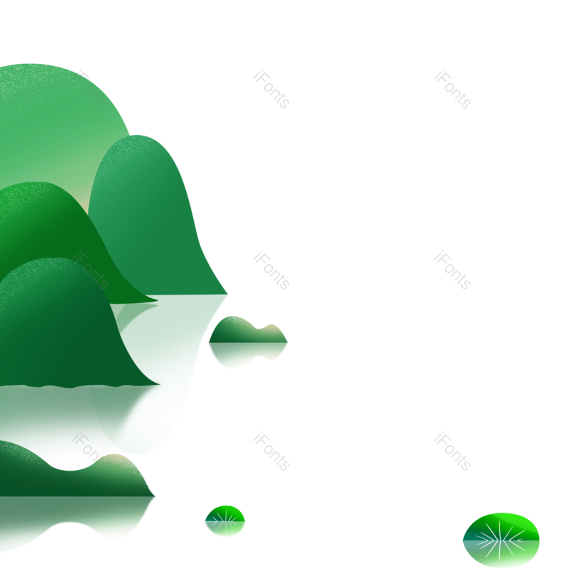 绿色素材图片,绿色元素,PNG,免抠素材